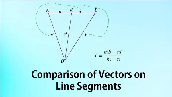 Comparison of Vectors on Line Segments