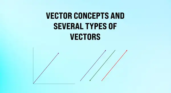 Vector concepts and several types of vectors